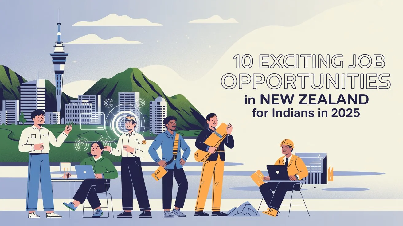 10 Exciting Job Opportunities in New Zealand for Indians in 2025