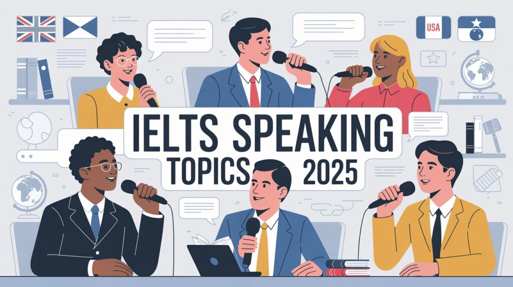 IELTS Speaking Topics 2025 : High Scoring Questions