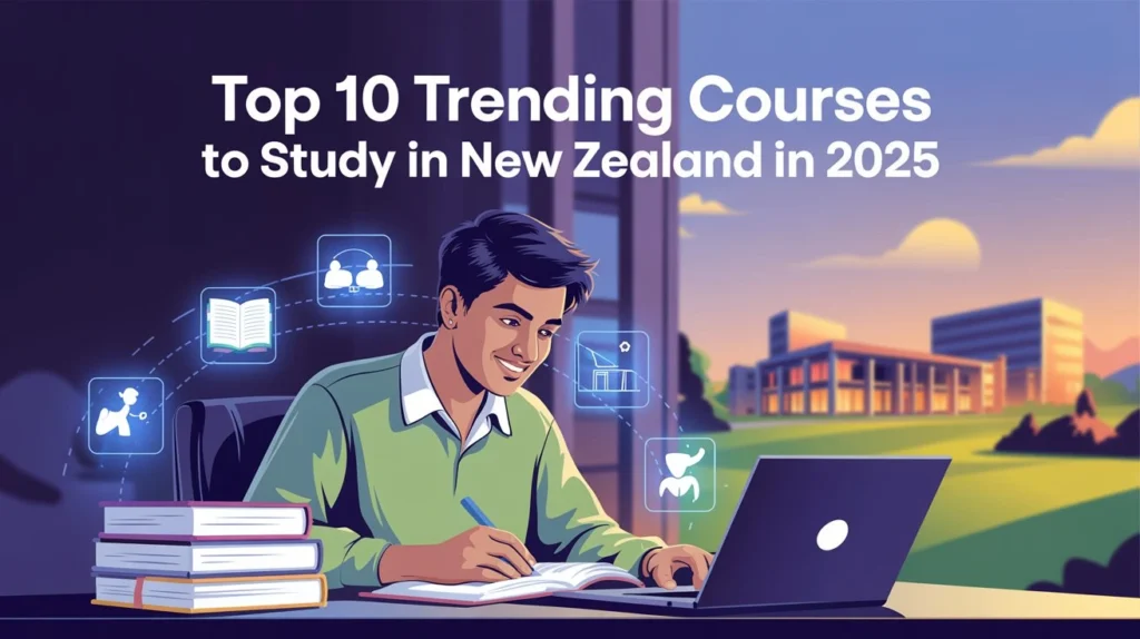 Top 10 Trending Courses to Study in New Zealand in 2025