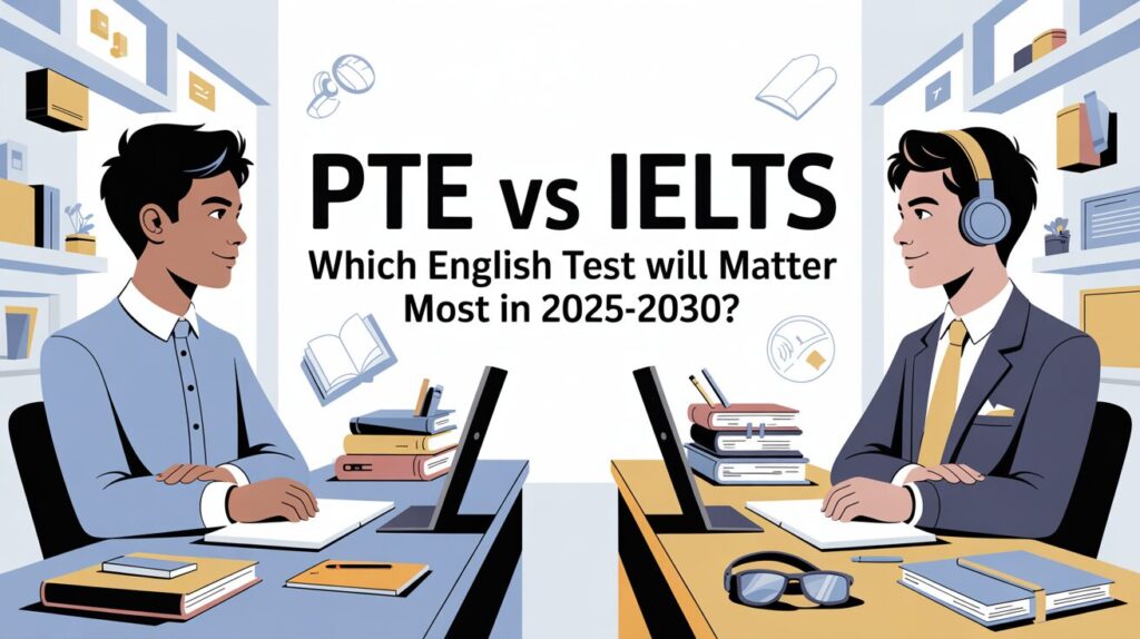 PTE vs IELTS : Which English Test Will Matter Most in 2025-2030?