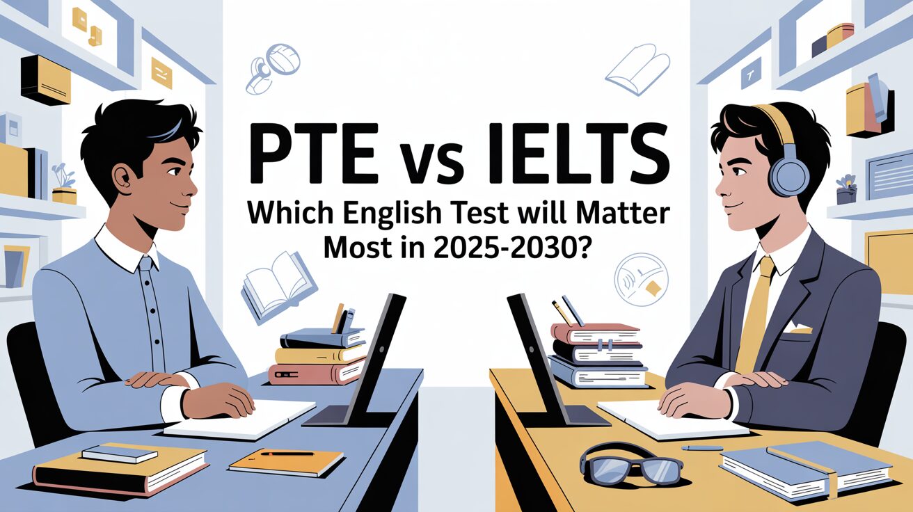 PTE vs IELTS Which English Test Will Matter Most in 2025-2030