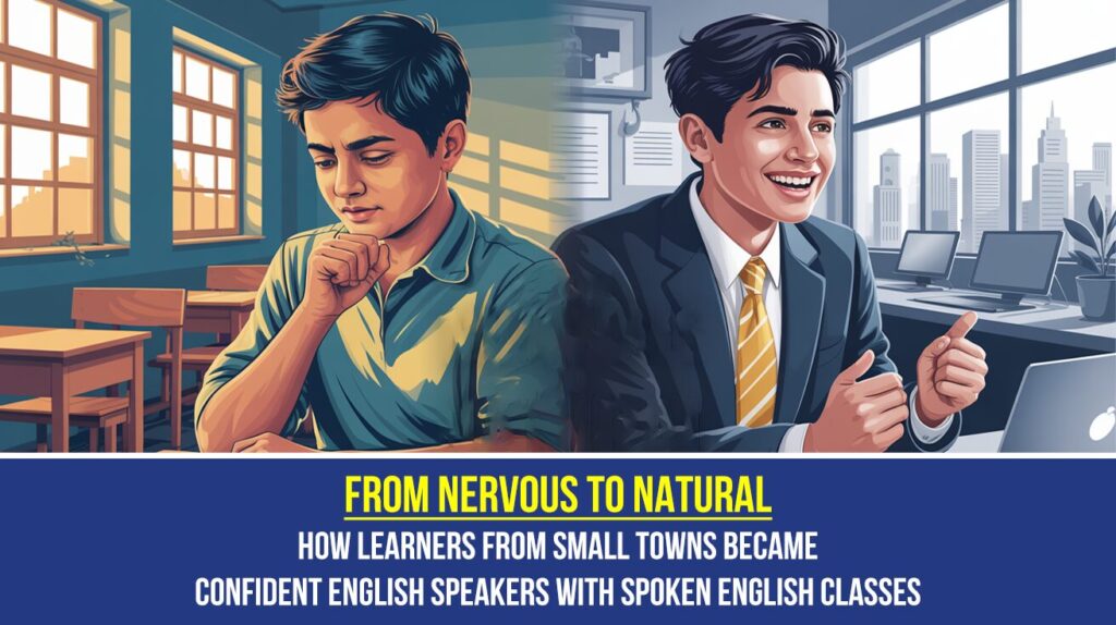 From Nervous to Natural: How Learners From Small Towns Became Confident English Speakers with spoken English classes