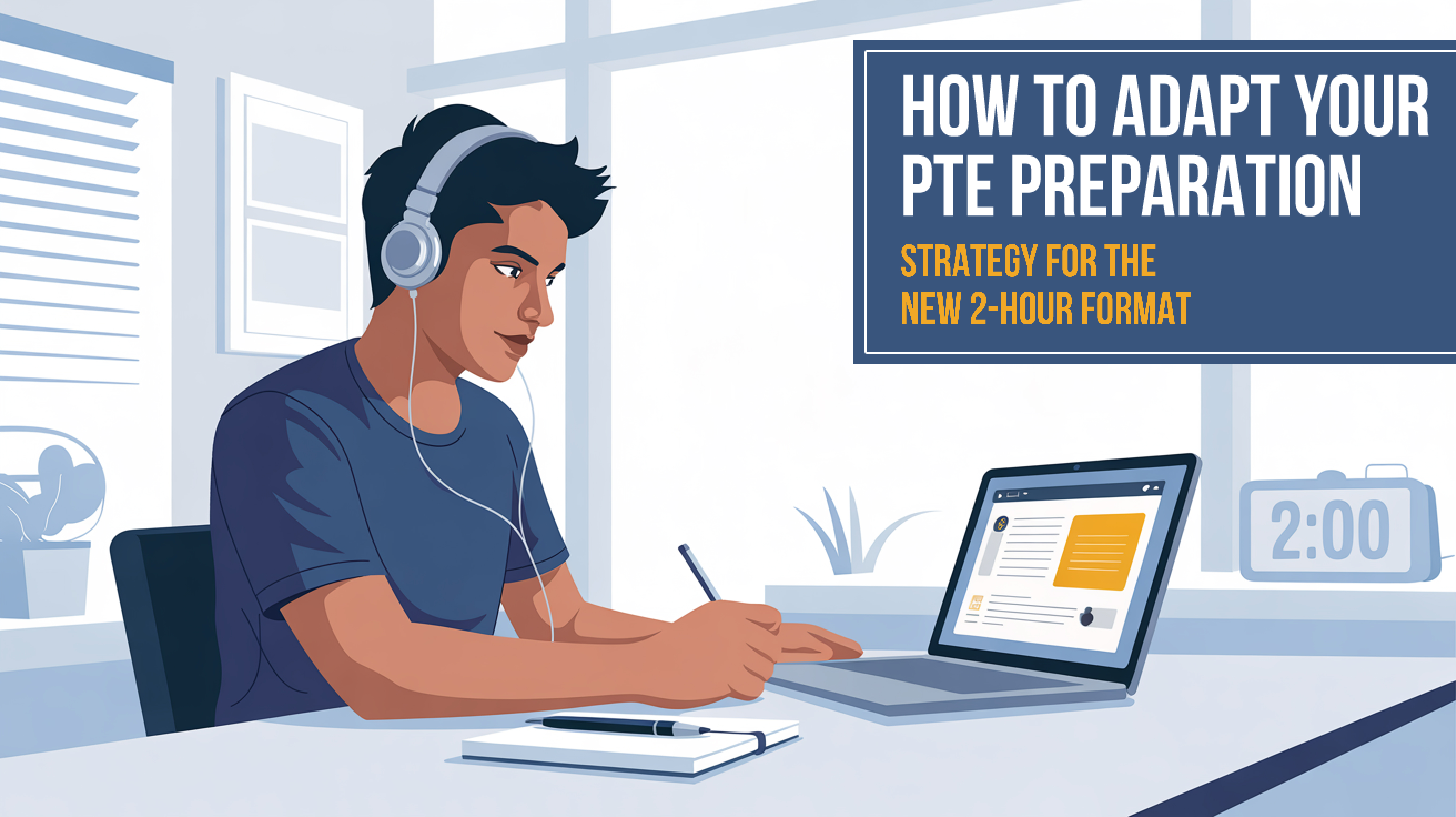 How to Adapt Your PTE Preparation Strategy for the New 2-Hour Format-01