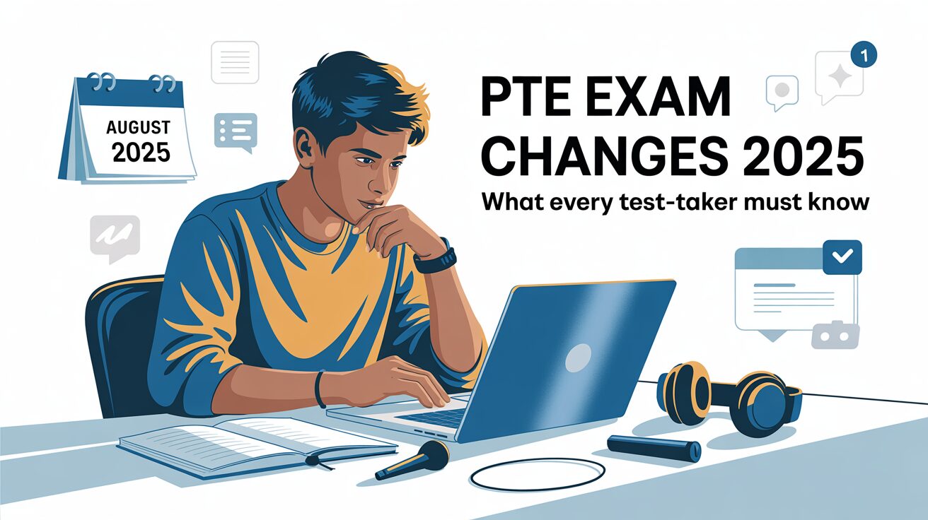 PTE Exam Changes from August 2025 What Every Test-Taker Must Know