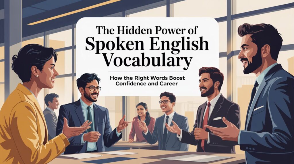 The Hidden Power of Spoken English Vocabulary: How the Right Words Boost Confidence and Career