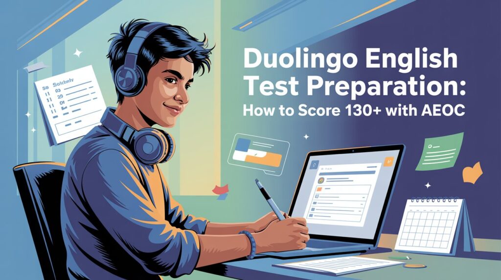 Duolingo English Test Preparation: How to Score 130+ with AEOC