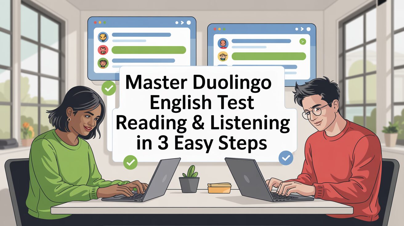 Master Duolingo English Test Reading & Listening in 3 Easy Steps