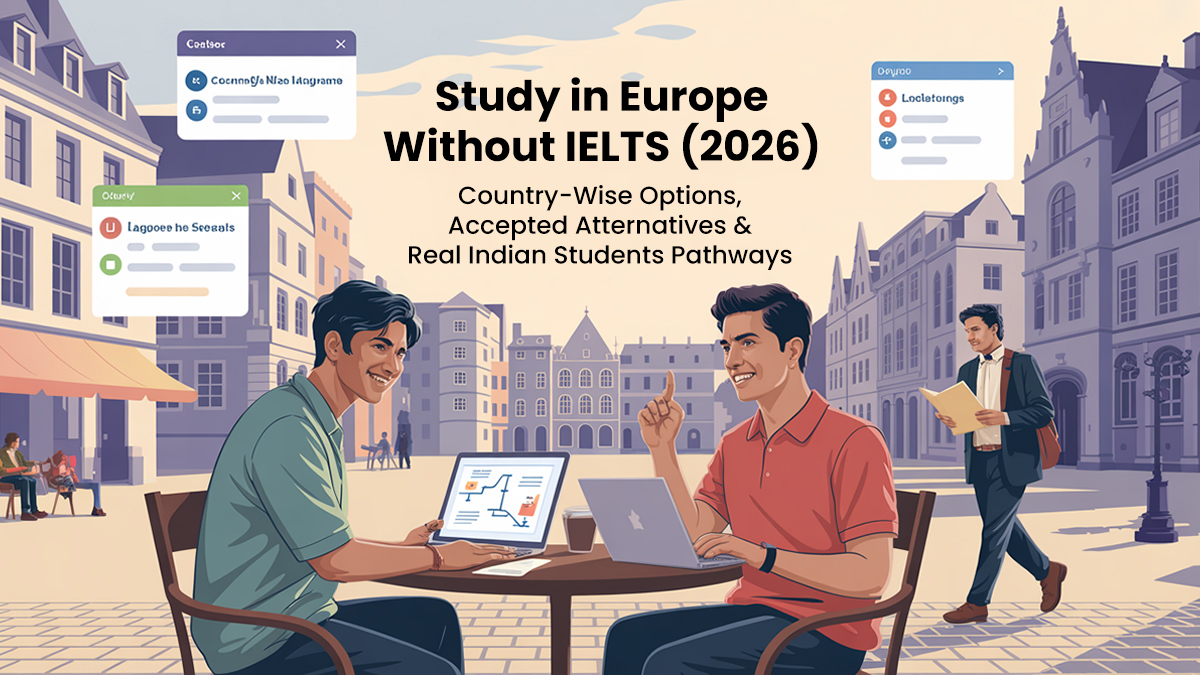 Study in Europe Without IELTS (2026) Country Wise Options, Accepted Alternatives and Real Indian Student Pathways
