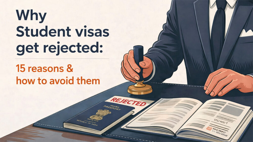 Why Student Visas Get Rejected: 15 Reasons & How to Avoid Them