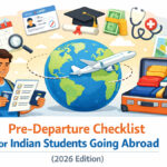 Pre-Departure Checklist for Indian Students Going Abroad (2026 Edition)